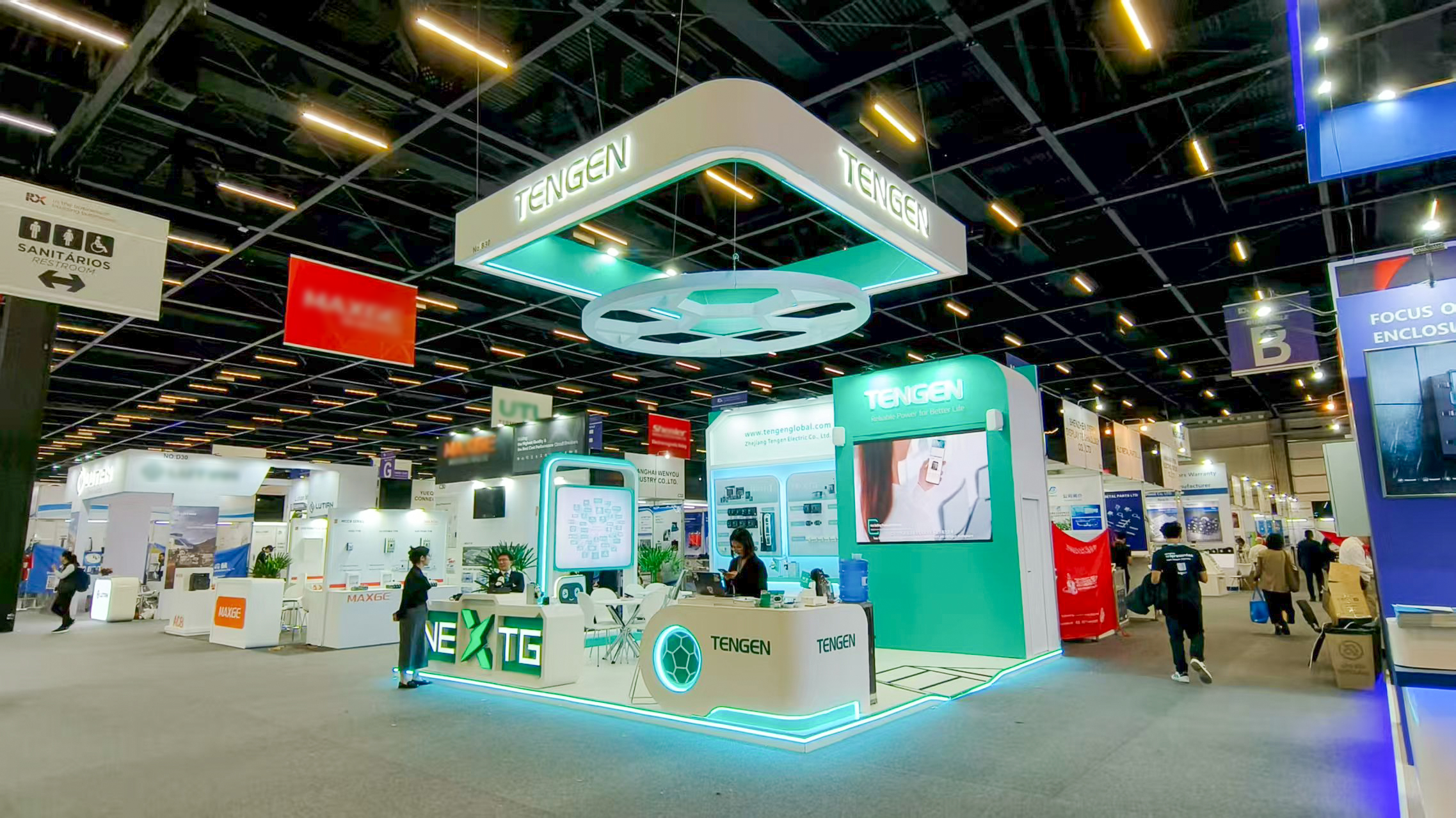 闪耀拉美丨南宫28登录入口亮相FIEE巴西国际电力展